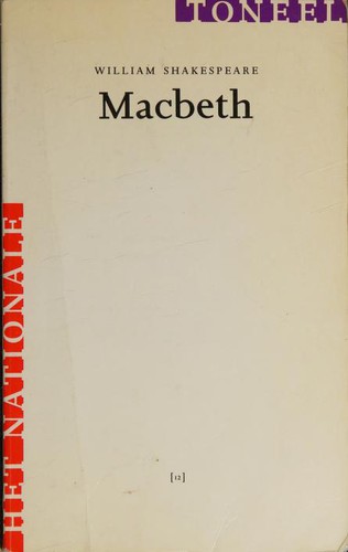 Macbeth (Paperback, Dutch language, 1990, International Theatre & Film Books)