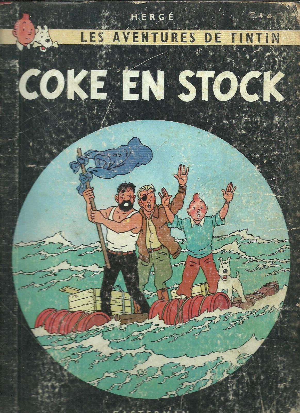 Coke en stock (French language, 1958, Casterman)