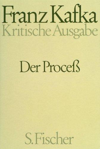 Franz Kafka: Der Process [sic] (German language, 1990, S. Fischer)