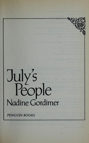 July's people (1982, Penguin)