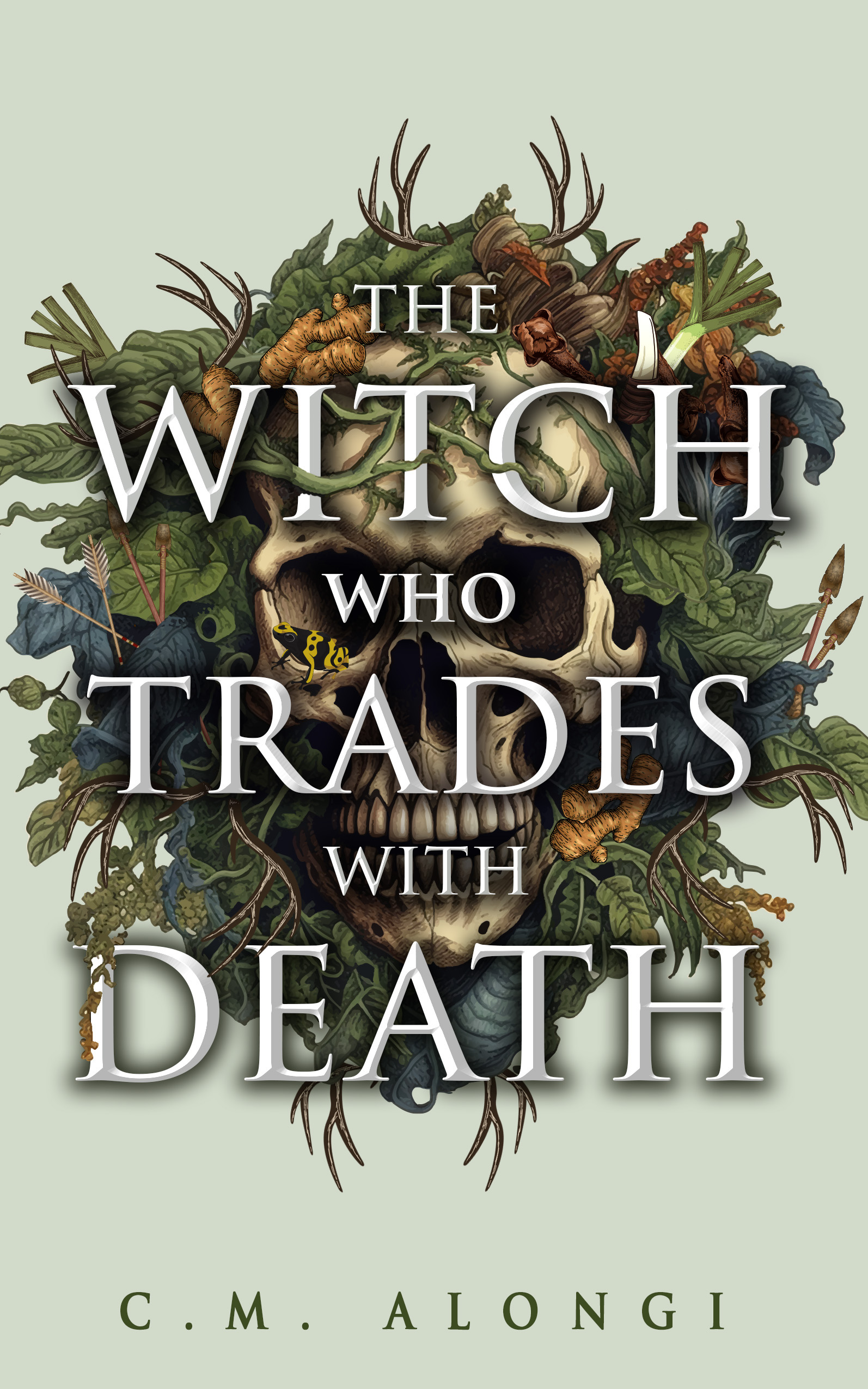 C. M. Alongi: The Witch Who Trades With Death (Hardcover, 2025, Angry Robot)