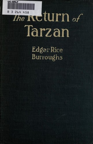 The return of Tarzan (1915, Grosset & Dunlap)