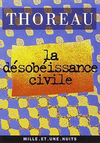 La désobéissance civile (French language)