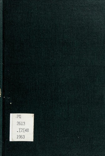 André Gide: L'immoraliste (French language, 1963, Mercure de France)