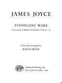 Finnegans wake (1978, Garland Pub.)