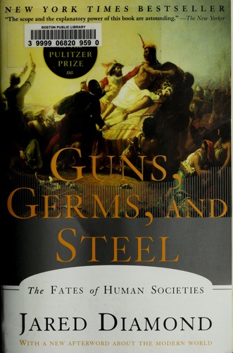 Guns, germs, and steel (2003, W.W. Norton)