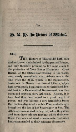 Thucydides: The history of the Peloponnesian War (1936, Dent)