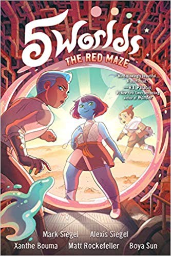 Mark Siegel, Alexis Siegel, Xanthe Bouma, Matt Rockefeller, Boya Sun: The red maze (GraphicNovel, 2019, Random House)