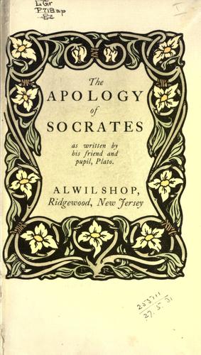 Πλάτων: The Apology of Socrates (1901, A. Shop)