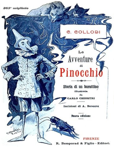 Le Avventure di Pinocchio (EBook, Italian language, R. Bemporad & Figlio)