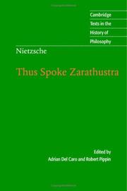 Nietzsche (Hardcover, 2006, Cambridge University Press)