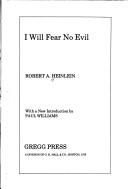 I will fear no evil (1978, Gregg Press)