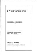 Robert A. Heinlein: I will fear no evil (1978, Gregg Press)