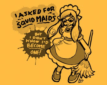 I Asked For Squid Maids But I Didn't Know I'd Become One! (EBook, 2017, Alex Zandra van Chestein)