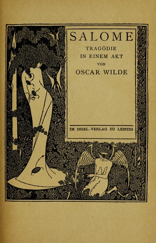 Salome (German language, 1900, Im Insel-Verlage)