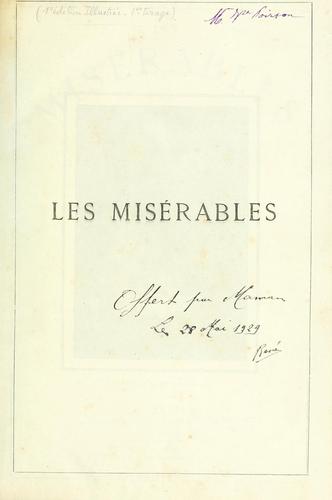 Les Misérables (French language, 1867, J. Hetzel et A. Lacroix)