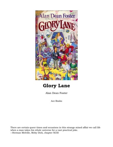 Glory Lane (Hardcover, 1991, Severn House Publishers)
