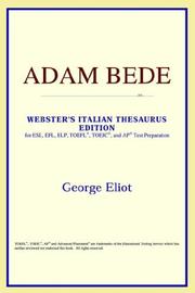 Adam Bede (Paperback, 2006, ICON Reference)