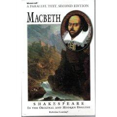 William Shakespeare: Macbeth Parallel Text (Paperback, 1998, Perfection Learning)