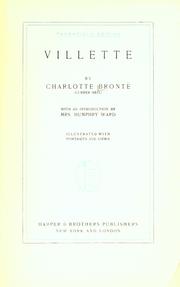 Villette (1899, Harper)