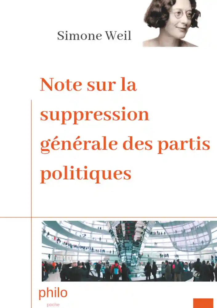 Note Sur la Suppression Générale des Partis Politiques (French language, 2019, Books on Demand GmbH)