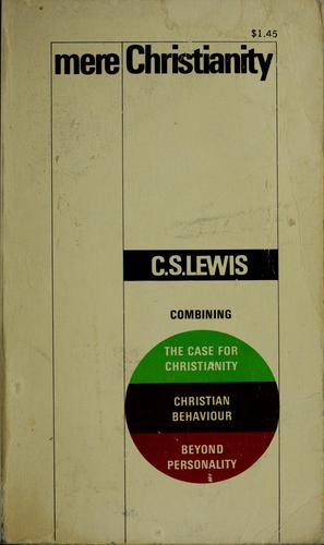 Mere Christianity (1952, Macmillan)