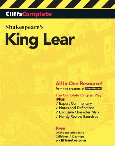 CliffsCompleteTM King Lear (EBook, 2002, John Wiley & Sons, Ltd.)