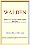 Walden (Webster's Spanish Thesaurus Edition) (Paperback, 2006, ICON Reference)