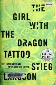 The girl with the dragon tattoo (Paperback, 2009, Random House Large Print)