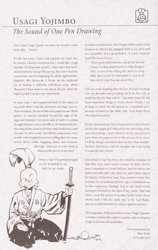 Usagi Yojimbo (2012, Dark Horse Books)