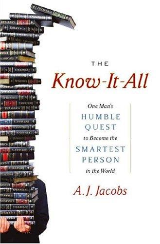 The know-it-all (2004, Simon & Schuster)