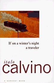 If on a winter's night a traveler (1982, Harcourt Brace Jovanovich)