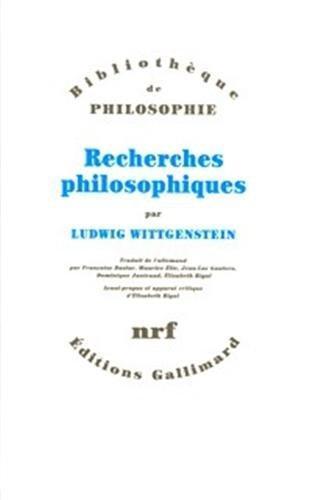 Recherches philosophiques (French language, 2004)