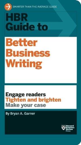 HBR Guide to Better Business Writing (2013)