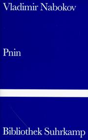 Pnin. (Hardcover, German language, 1998, Suhrkamp)