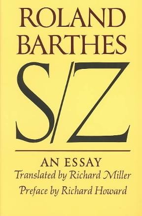 Roland Barthes: S/Z (Paperback, 1974, Noonday Press, Farrar, Strauss and Giroux)