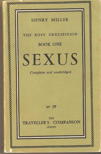 Sexus (Paperback, 1960, Olympia Press)