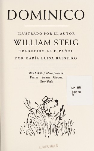 William Steig, Maria Luisa Balseiro: Dominico (Hardcover, Spanish language, 1994, Farrar Straus & Giroux (J))