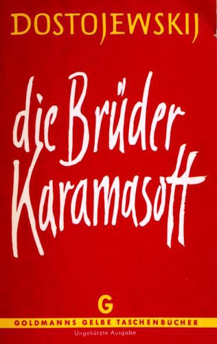 Die Brüder Karamasoff (Paperback, German language, Wilhelm Goldmann Verlag)