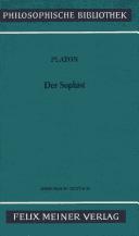 Plato: Der Sophist (German language, 1985, Felix Meiner)