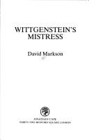 David Markson: Wittgenstein's mistress (1989, Cape)