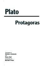 Plato: Protagoras (1992, Hackett Pub. Co.)