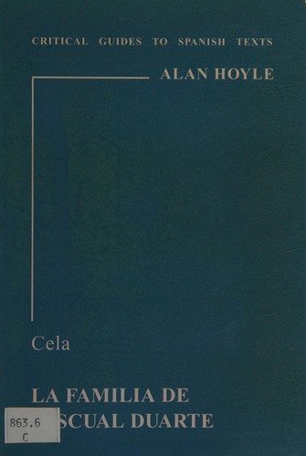 Camilo Jose Cela (Paperback, 1994, Grant & Cutler Ltd)