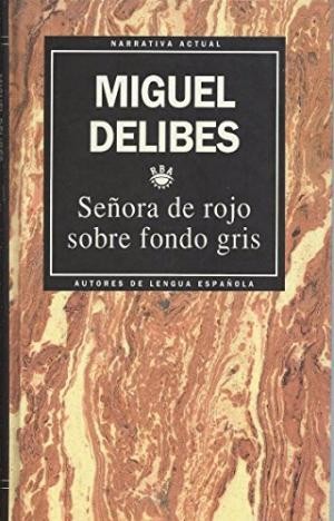 Señora de rojo sobre fondo gris (1993, RBA)