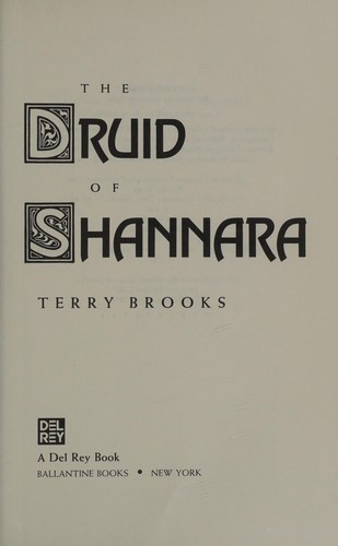 The druid of Shannara (1991, Ballantine Books)