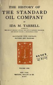 The history of the Standard Oil Company. (1905, McClure)
