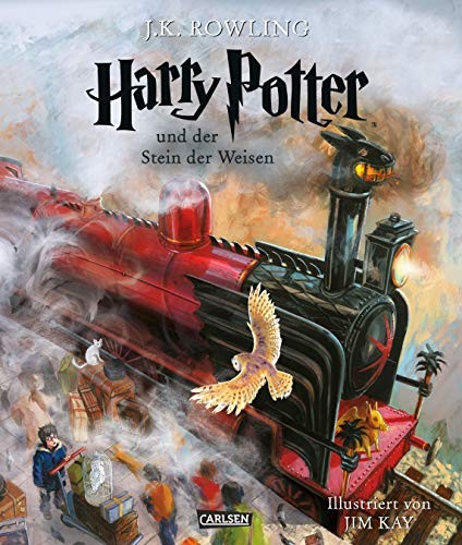 Harry Potter 1 und der Stein der Weisen. Schmuckausgabe (German Edition) (Hardcover, 2015, French and European Publications Inc)
