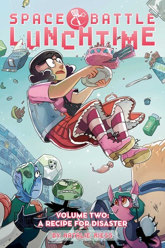 Natalie Riess: Space battle lunchtime (GraphicNovel, 2017)