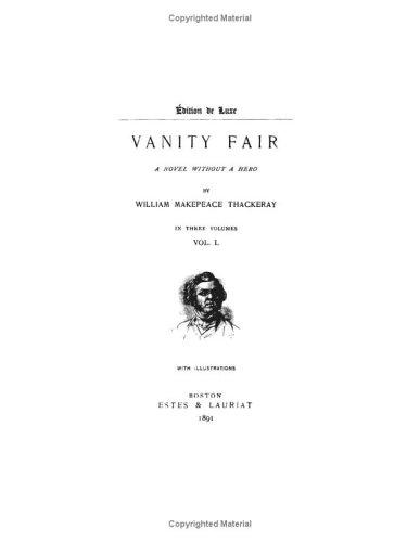 William Makepeace Thackeray: Vanity Fair (Paperback, 2005, Kessinger Publishing)