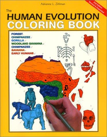 The Human Evolution Coloring Book, 2e (HarperCollins Coloring Books (Not Childrens)) (2001, Collins)